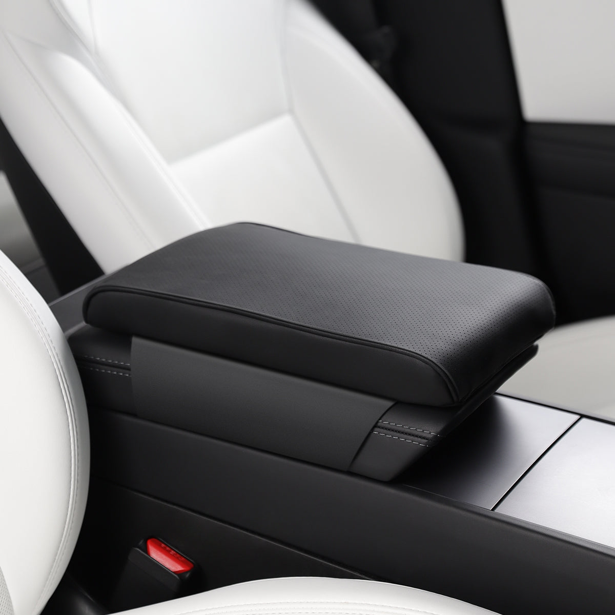 Leather Armrest Support Cushion for Tesla Model Y Model 3 Model S Model X