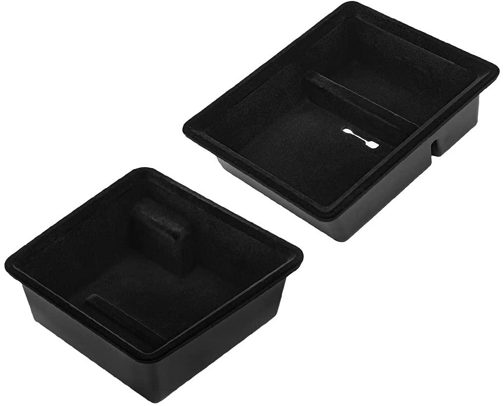 TEMAI Tesla 2021-2023 Model 3/Y Refresh Console Trays (2 Pieces-Center Console Tray and Armrest Tray)