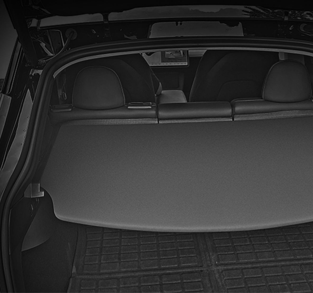 REAR TRUNK CARGO COVER Customized for Model Y till June 2022
