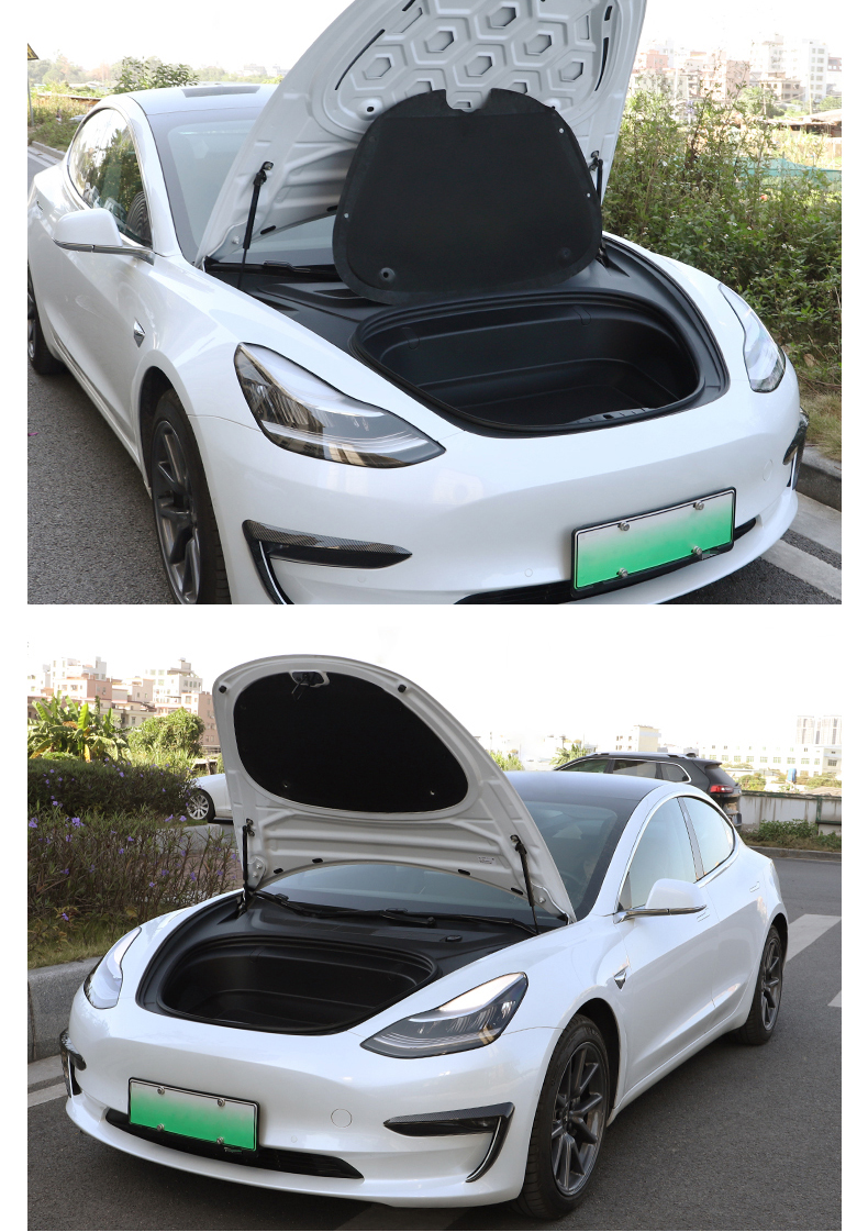 Tesla tesla model3 front trunk cover sound insulation cotton shock
